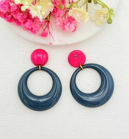 petrol Ohrringe, Ohrringe petrol, Pinke Ohrringe, Ohrringe pink, Ohrringe pink petrol, Ohrringe mit Tropfen, Tropfenohrringe, Modeschmuck Ohrringe, hochwertiger Modeschmuck, Onlineshop Ohrringe, Statementohrringe, klassische Ohrringe, Julilein Ohrringe