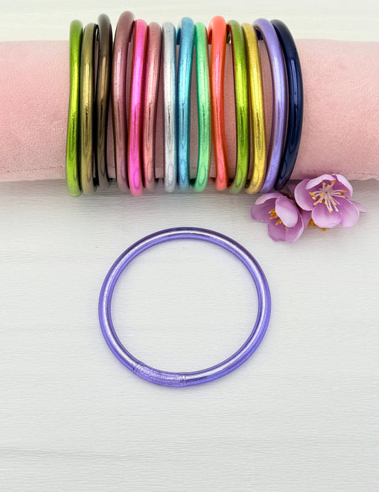 Buddha Armreif Lavendel