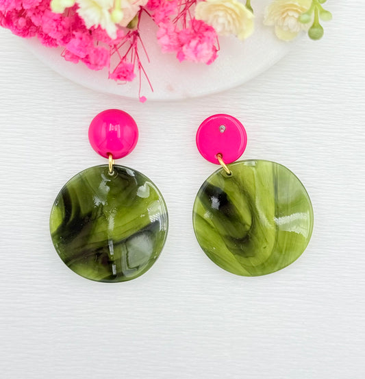 Ohrringe Statement, schöne Ohrringe, bunte Ohrringe, Statement Ohrringe, glänzende Ohrringe, große Ohrringe, edle Ohrringe, Sommerohrringe, Ohrringe für den Sommer