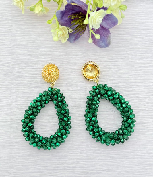 Ohrringe Statement, schöne Ohrringe, bunte Ohrringe, Statement Ohrringe, glänzende Ohrringe, große Ohrringe, glitzernde Ohrringe, Glitzerohrringe, Tropfen Ohrringe, Ohrringe mit Tropfenanhänger