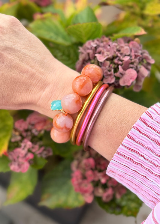 Armband glitzerblume* SUPER BUBBLE # 26