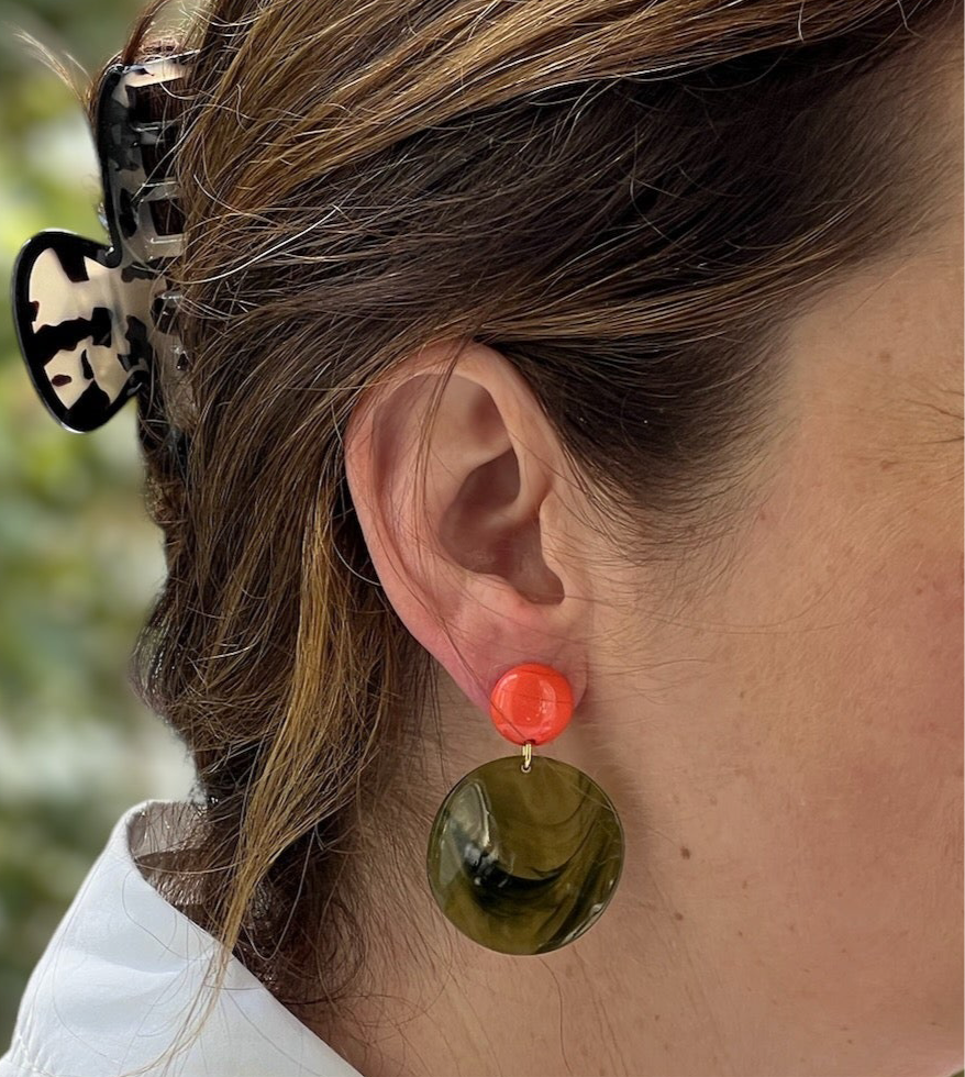 Sommer Ohrringe, Tropfenform Ohrringe