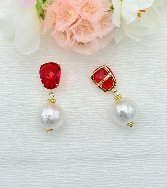 schöne Ohrringe, bunte Ohrringe, glänzende Ohrringe, glitzernde Ohrringe, Glitzerohrringe, leichte Ohrringe, klassische Ohrringe, edler Modeschmuck, Perlenohrringe,