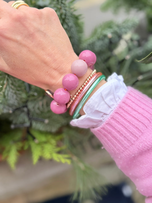 Armband glitzerblume* SUPER BUBBLE # 46