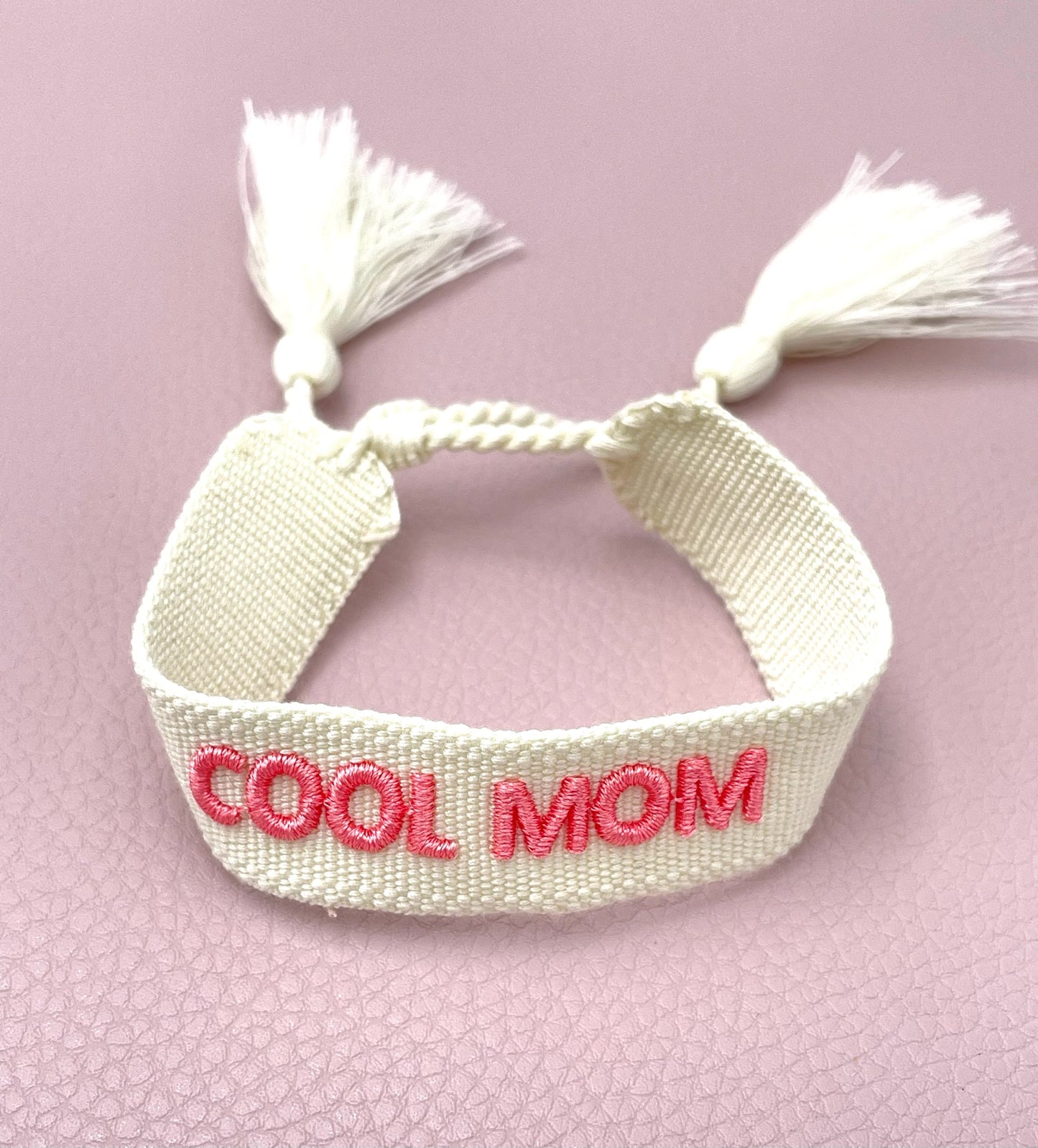 Gewebtes Armband, Armband gewebt, Armband für Muttertag, Stoffarmband