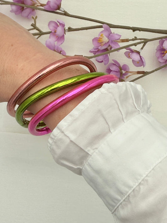 Buddha Armreif Fuchsia