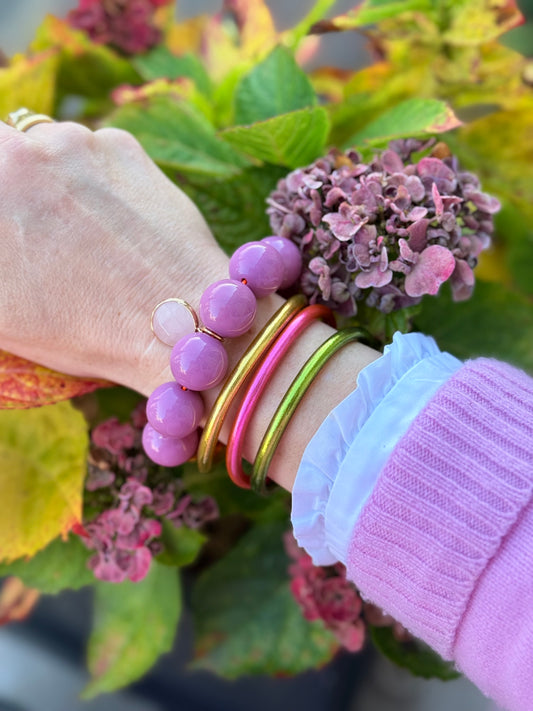 Armband glitzerblume* SUPER BUBBLE # 34