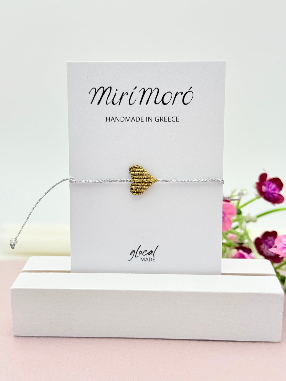 Herzarmband Mini in Gold und Silber