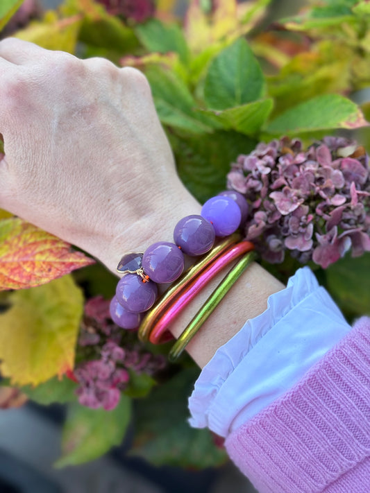 Armband glitzerblume* SUPER BUBBLE # 29