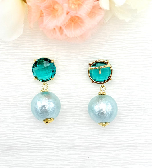 schöne Ohrringe, bunte Ohrringe, glänzende Ohrringe, glitzernde Ohrringe, Glitzerohrringe, leichte Ohrringe, klassische Ohrringe, edler Modeschmuck, Perlenohrringe,