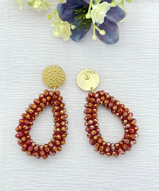 Ohrringe Statement, schöne Ohrringe, bunte Ohrringe, Statement Ohrringe, glänzende Ohrringe, große Ohrringe, glitzernde Ohrringe, Glitzerohrringe, Tropfen Ohrringe, Ohrringe mit Tropfenanhänger