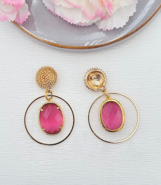 Ohrringe Statement, schöne Ohrringe, bunte Ohrringe, Statement Ohrringe, glänzende Ohrringe, große Ohrringe, edle Ohrringe, Sommerohrringe, Ohrringe für den Sommer