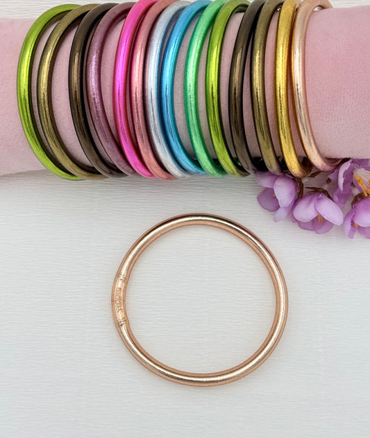 Buddha Armreif Champagner