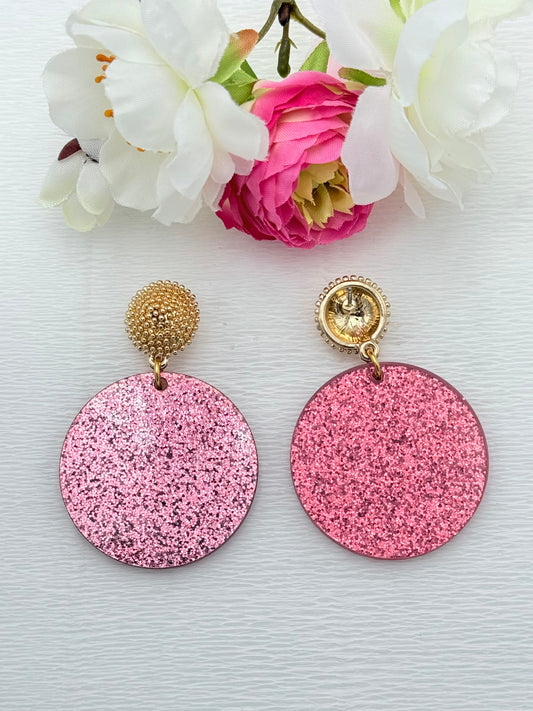 Ohrringe Statement, schöne Ohrringe, bunte Ohrringe, Statement Ohrringe, glänzende Ohrringe, große Ohrringe, glitzernde Ohrringe, Glitzerohrringe