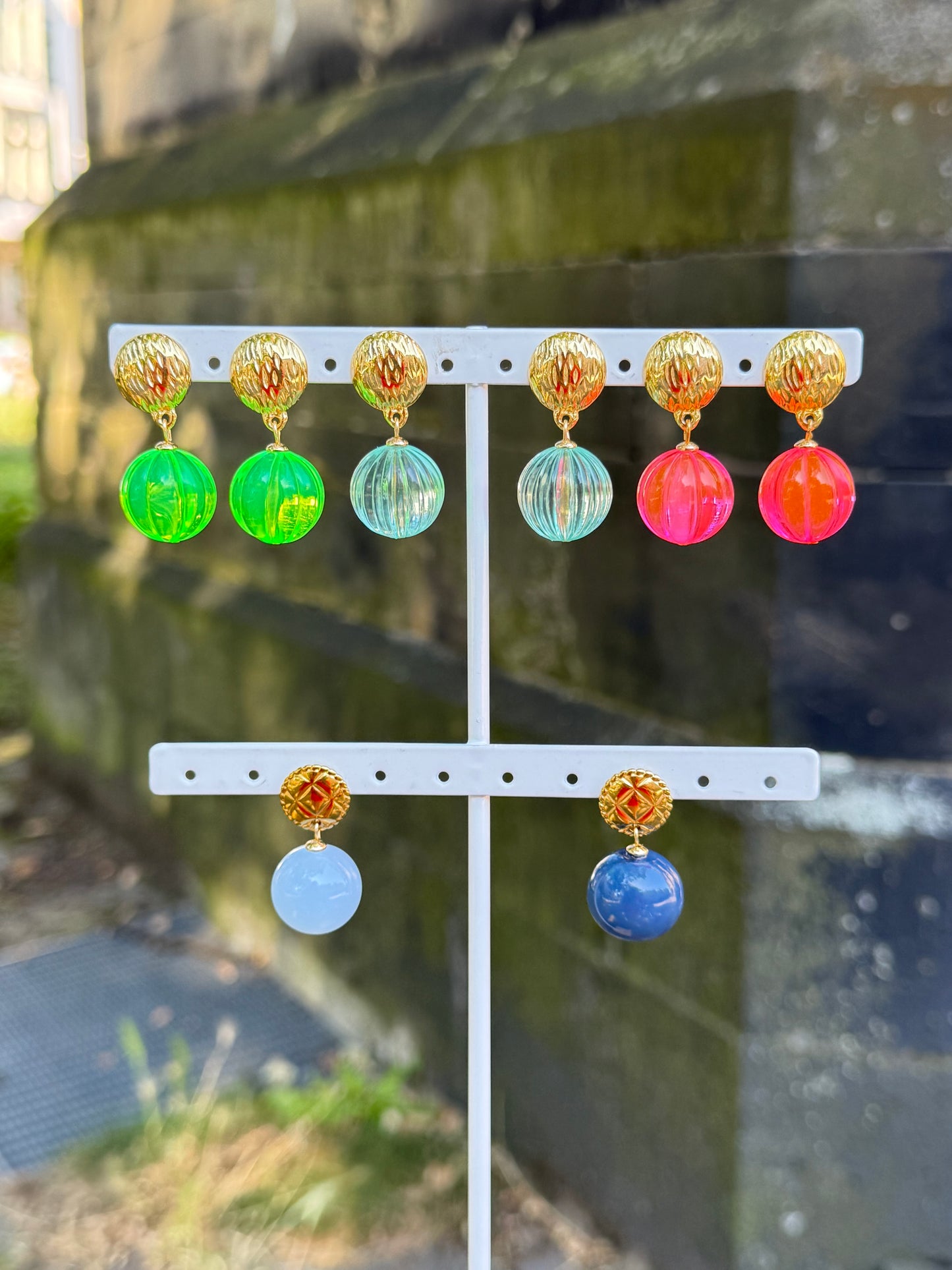 Candy Glow neongrün - unsere neuen farbenfrohen Ohrringe