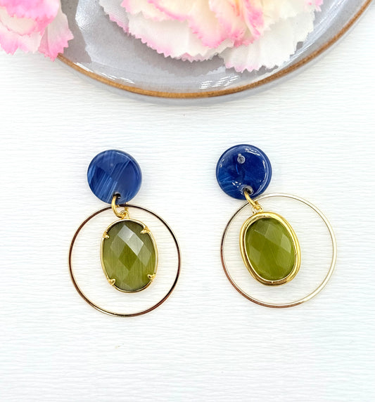 Ohrringe Statement, schöne Ohrringe, bunte Ohrringe, Statement Ohrringe, glänzende Ohrringe, große Ohrringe, edle Ohrringe, Sommerohrringe, Ohrringe für den Sommer, goldene Ohrringe