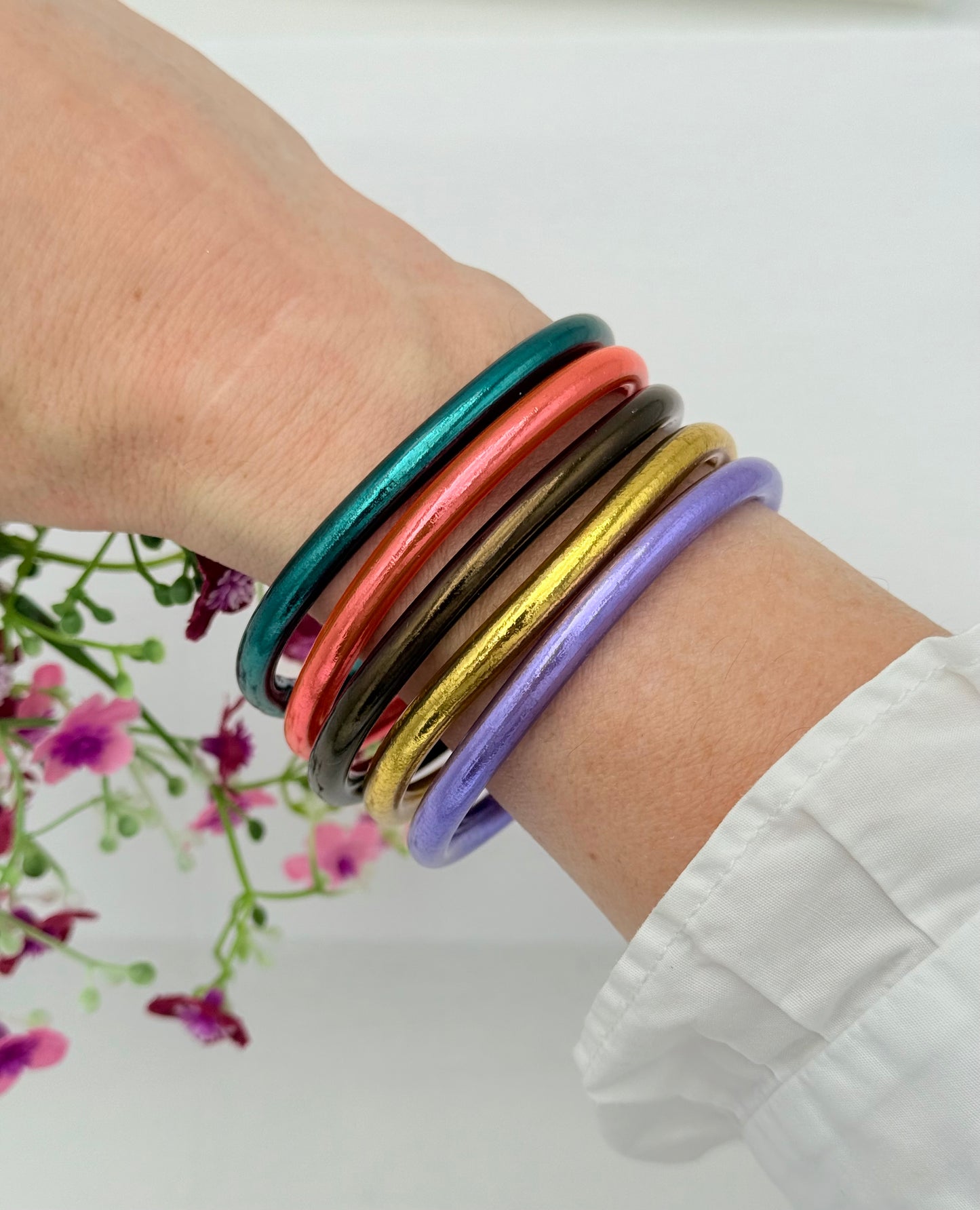 Buddha Armreif Ozeanblau