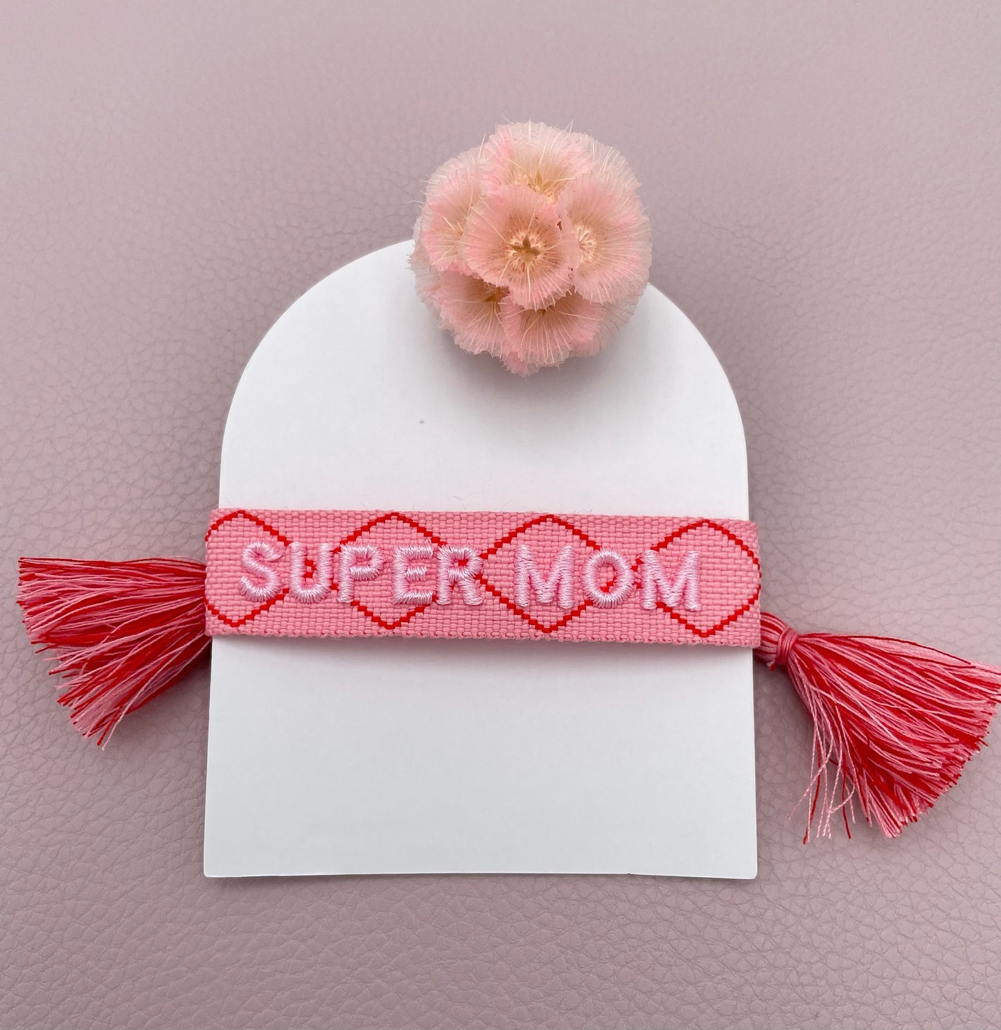 Armband Muttertag, Armband Mutter, Armband Super Mom, Armband mit Text