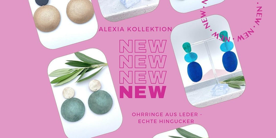 Lederohrringe: Handgefertigter Schmuck aus Griechenland – Bunt, einzigartig und stilvoll