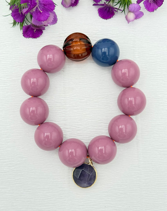 Armband glitzerblume*  SUPER BUBBLE # 50