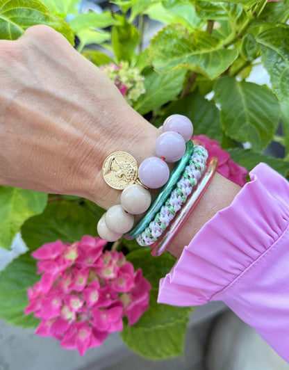 Armband glitzerblume*  BUBBLE # 71