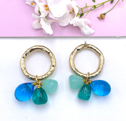 Muranoglas Ohrringe, Muranoglasohrringe, Ohrringe Statement, schöne Ohrringe, bunte Ohrringe, Statement Ohrringe, große Ohrringe, edle Ohrringe, Sommerohrringe, Ohrringe für den Sommer, edler Modeschmuch, bunte Ohrringe, besondre Ohrringe