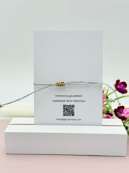 Herzarmband Mini in Gold und Silber