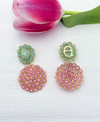 Ein zarter Traum in rosa und türkis