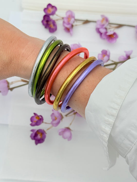 Buddha Armreif Koralle