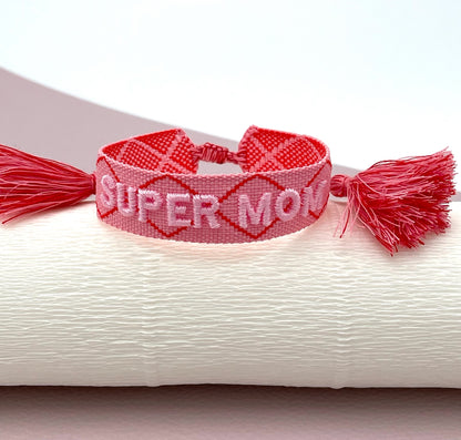 Armband Stoff, Stoffarmband, gewebtes Armband, Armband gewebt