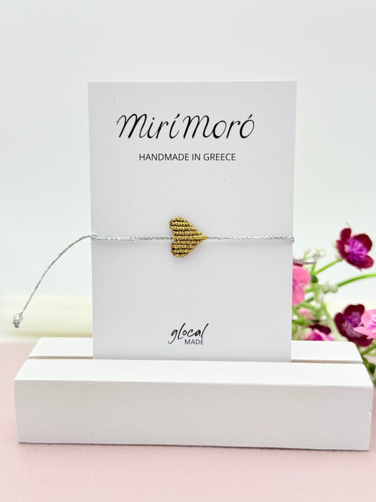 Herzarmband Mini in Gold und Silber