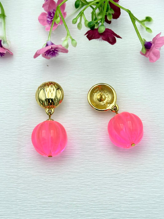 Candy Glow neonpink - unsere neuen farbenfrohen Ohrringe