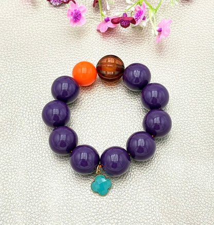 Armband glitzerblume*  SUPER BUBBLE # 24