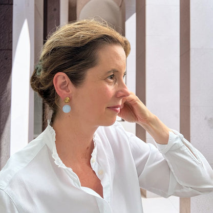 Pure Glow hellblau - unsere neuen zeitlos eleganten Ohrringe